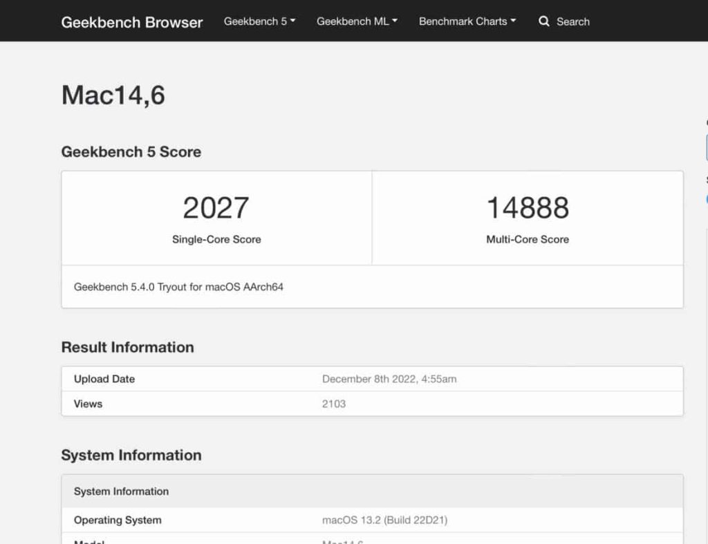 图片[3]-Apple M2 Max跑分结果出炉，比M1 Max效能提升不及期待-弦外音